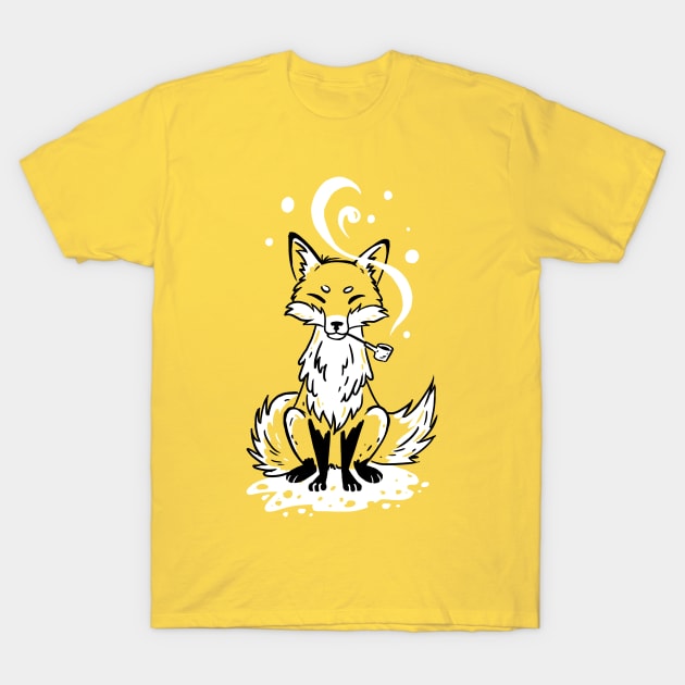 Mystic Fox T-Shirt by AdrianaOrellana